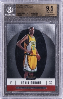2006-07 Topps Finest #102 Kevin Durant Rookie Card - BGS GEM MINT 9.5